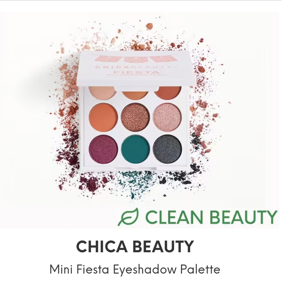 🤩CHICA BEAUTY Mini Fiesta Eyeshadow Palette